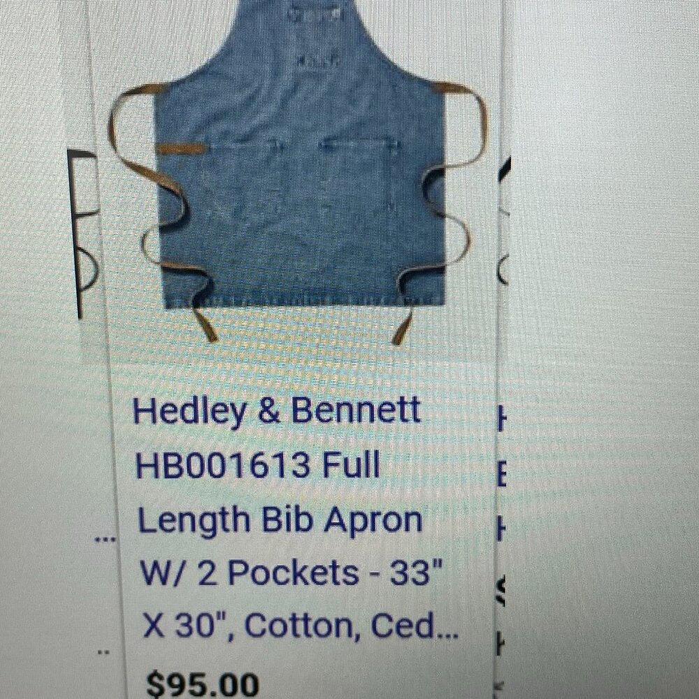 Apron Hedley & Bennett